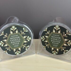 Two New Packs Goose Creek Winter Vanilla Balsam Wax Melts
